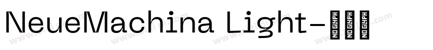 NeueMachina Light字体转换 NeueMachina Light字体转换